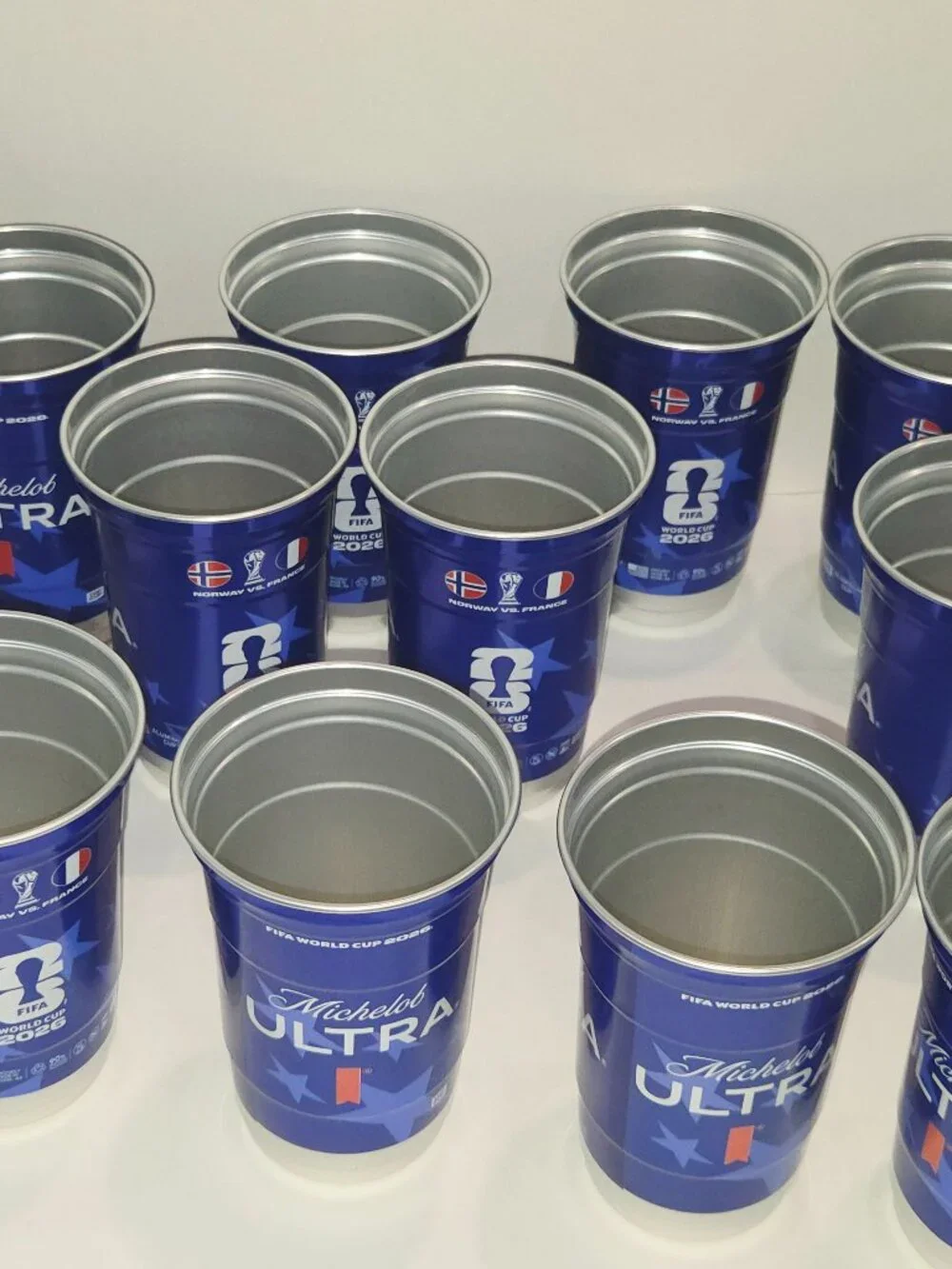 Norway vs France FIFA World Cup 2026 Michelob Ultra souvenir cup